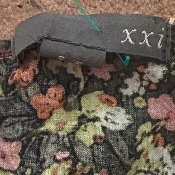 Forever 21 Kids Floral Dress - Black and Multicolor - Picture 2 of 6